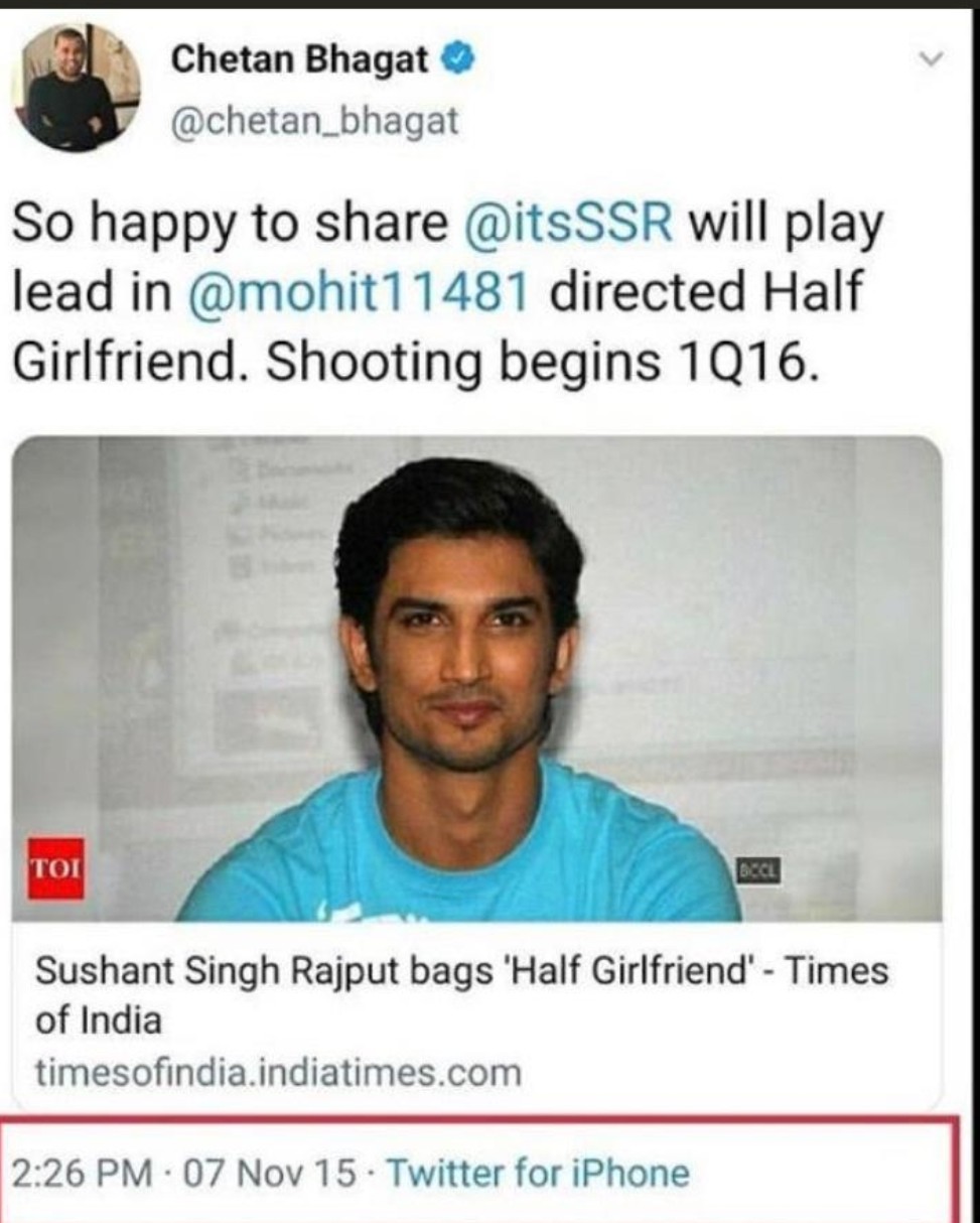 डायरेक्टर मोहित सूरी ने बताया क्यों उन्होंने घोषणा करने के बाद भी सुशांत सिंह राजपूत को किया था फिल्म हाफ गर्लफ्रेंड से बाहर