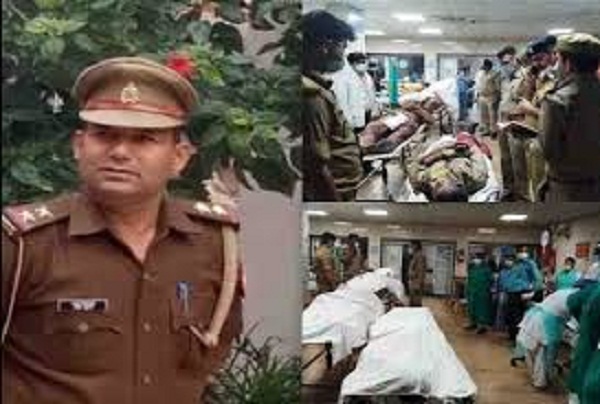 यूपी :बदमाशों ने सीओ के सिर पर बरसाई गोलियां,फिर कुल्हाड़ी से काट दिए पैर
