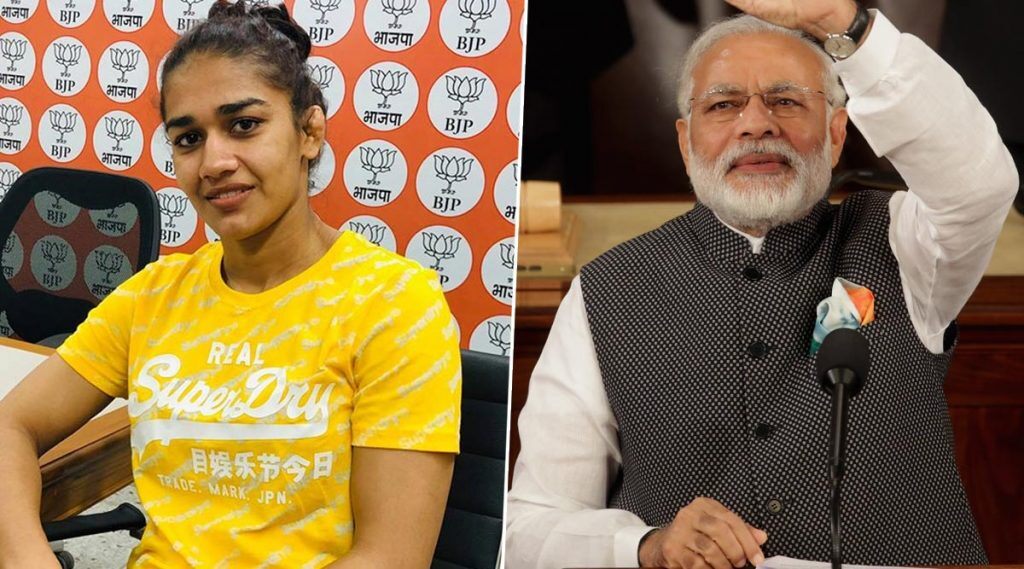 भाजपा की हमेशा तारीफ़ करने वाली बबिता फोगाट ने इस बार प्रधानमंत्री नरेंद्र मोदी के लिए कह दी ये बड़ी बात