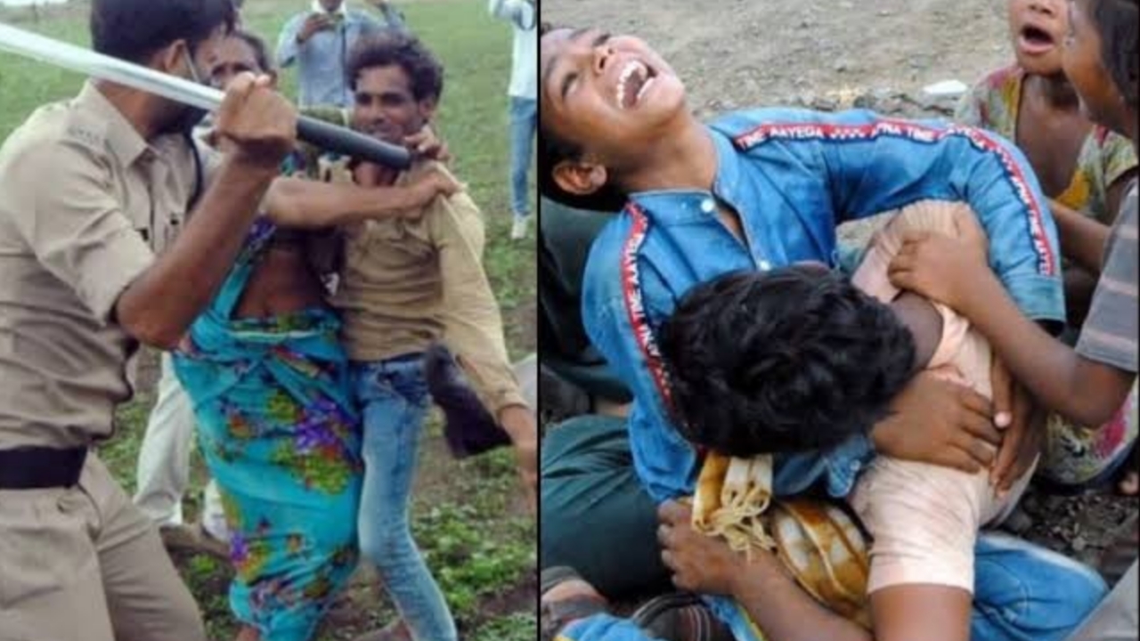 मध्यप्रदेश पुलिस ने किया मानवता को शर्मसार किसानों के साथ मारपीट, कलेक्टर और एसपी नपे