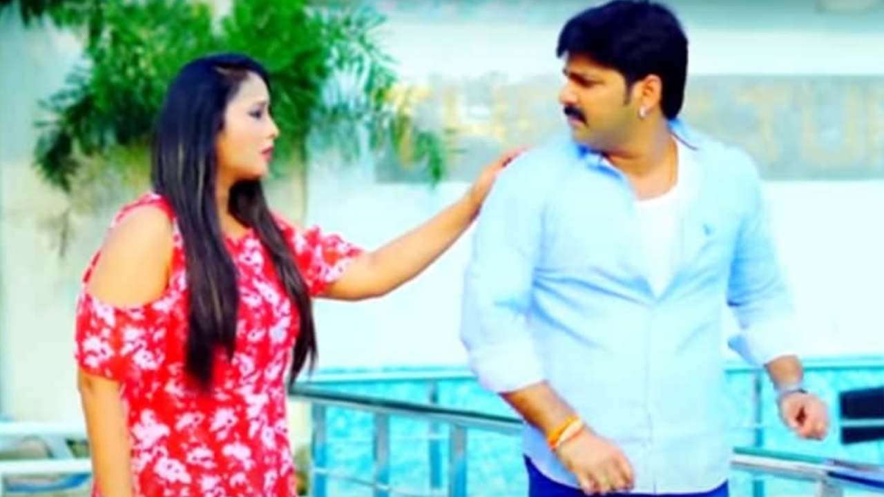 पवन सिंह ने साड़ी पर के फोटो गाने से सोशल मीडिया पर मचाई धूम, रानी संग खूब जमी कमेस्ट्री