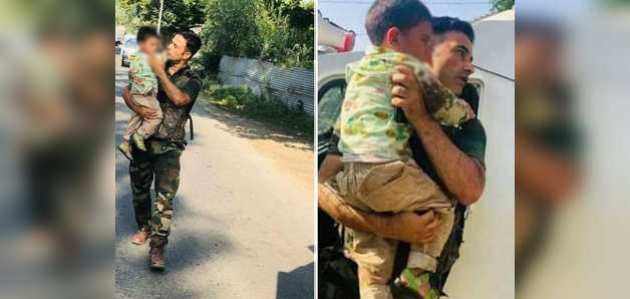 3 साल के मासूम की जान बचाने के लिए अपनी जान पर खेल गया यह भारतीय जवान, जाने कौन है ये वीर