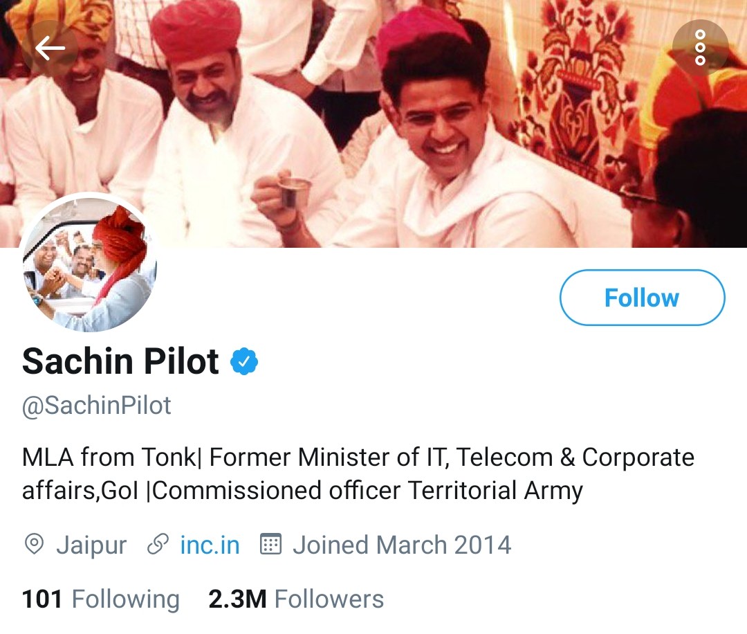 सचिन पायलट ने ट्वीट कर दिया बड़ा संकेत, राजस्थान की राजनीति में लाने वाले हैं भूचाल