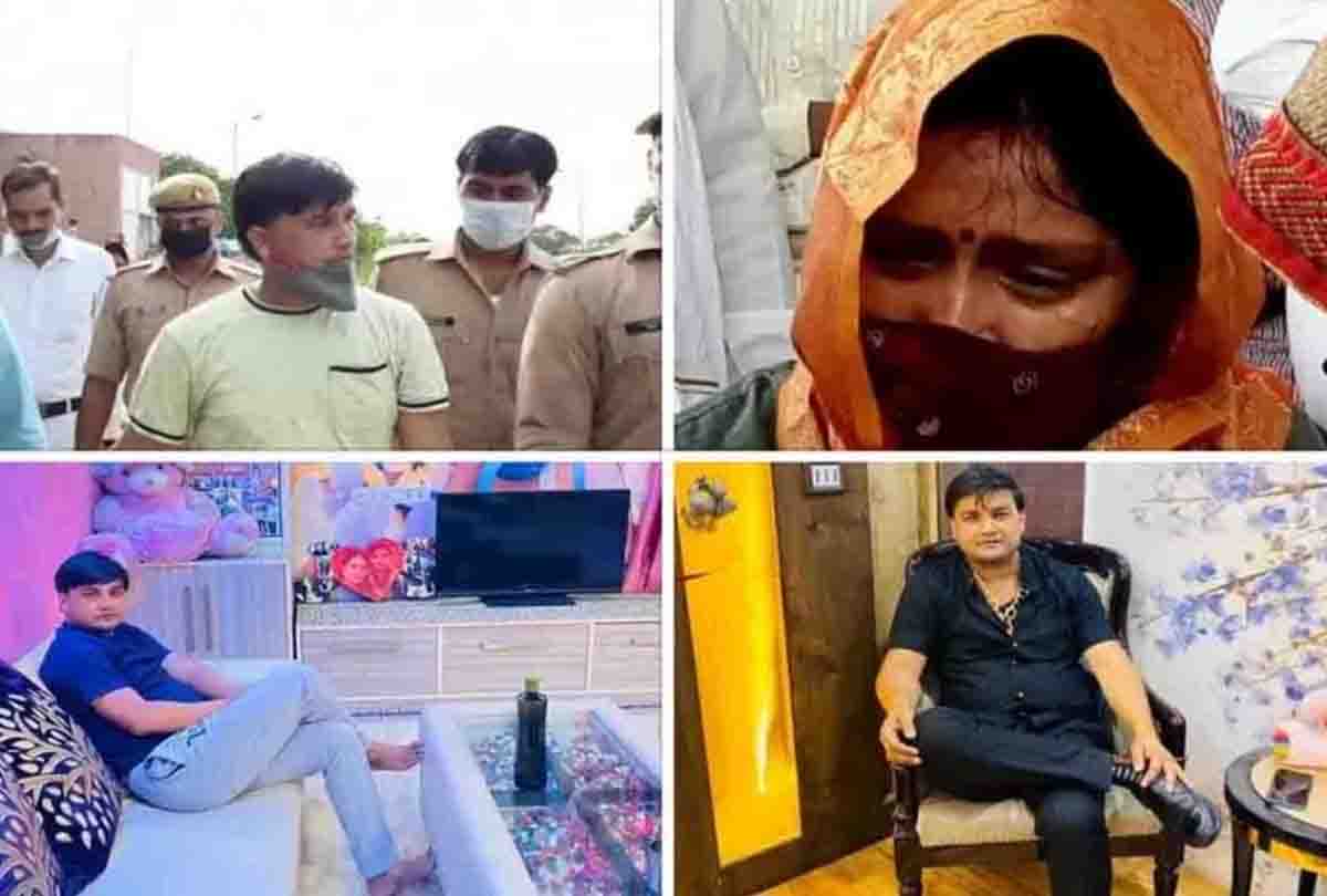 पहली बार सामने आई विकास दुबे के साथी जय बाजपेई की पत्नी, रो-रोकर सुनाया अपना हाल