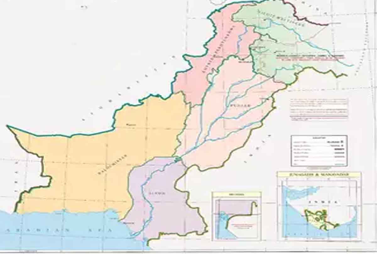 नेपाल के बाद अब पाकिस्तान ने अपने नये नक्शे में कश्मीर को बताया अपना