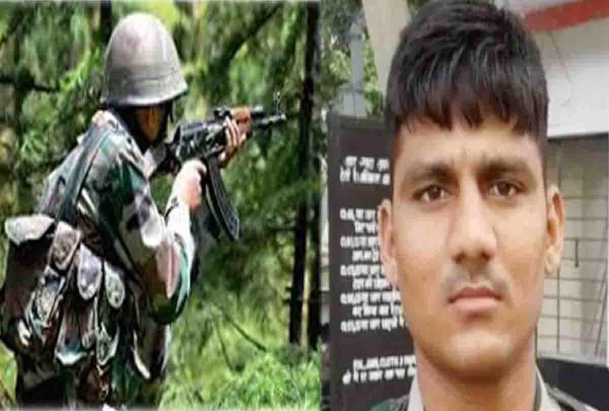 आतंकियों से मुठभेड़ में शहीद हुआ जौनपुर का लाल, जवाबी कार्रवाई में आतंकी भी ढेर
