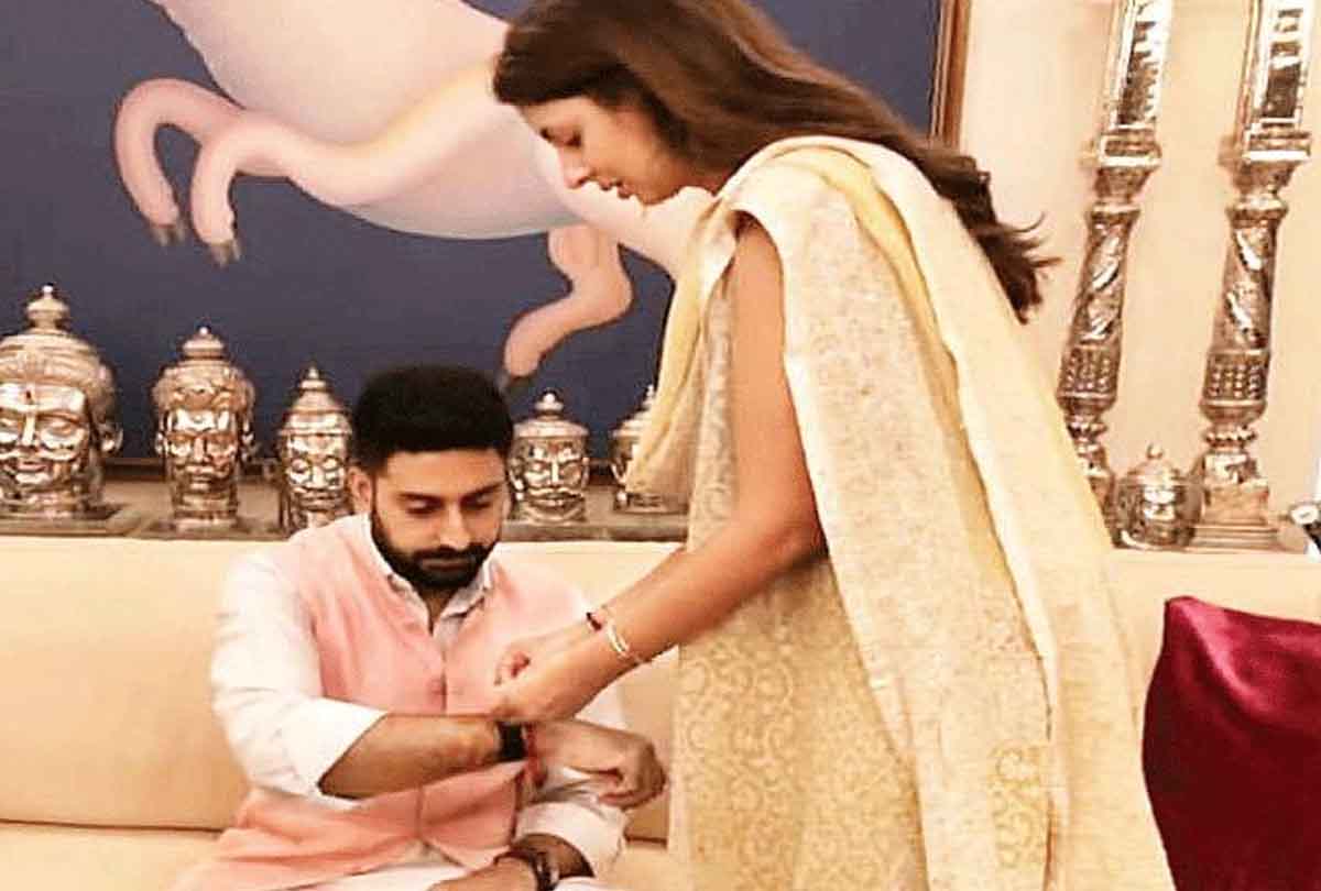 तैमुर ने सारा अली खान से बंधवाया राखी, देखें कैसे बॉलीवुड में मना राखी