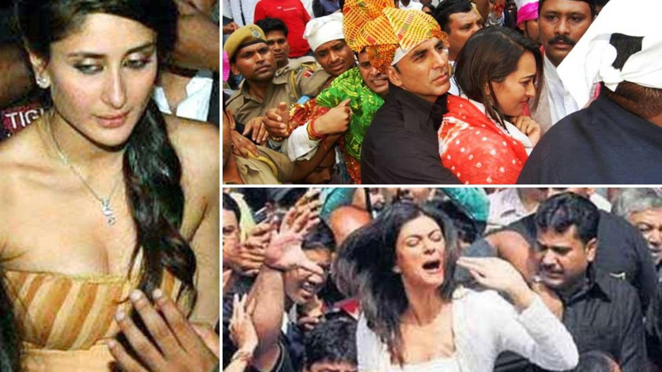 बॉलीवुड की ये 10 अभिनेत्रियां जो हो चुकी है भीड़ में छेड़खानी का शिकार