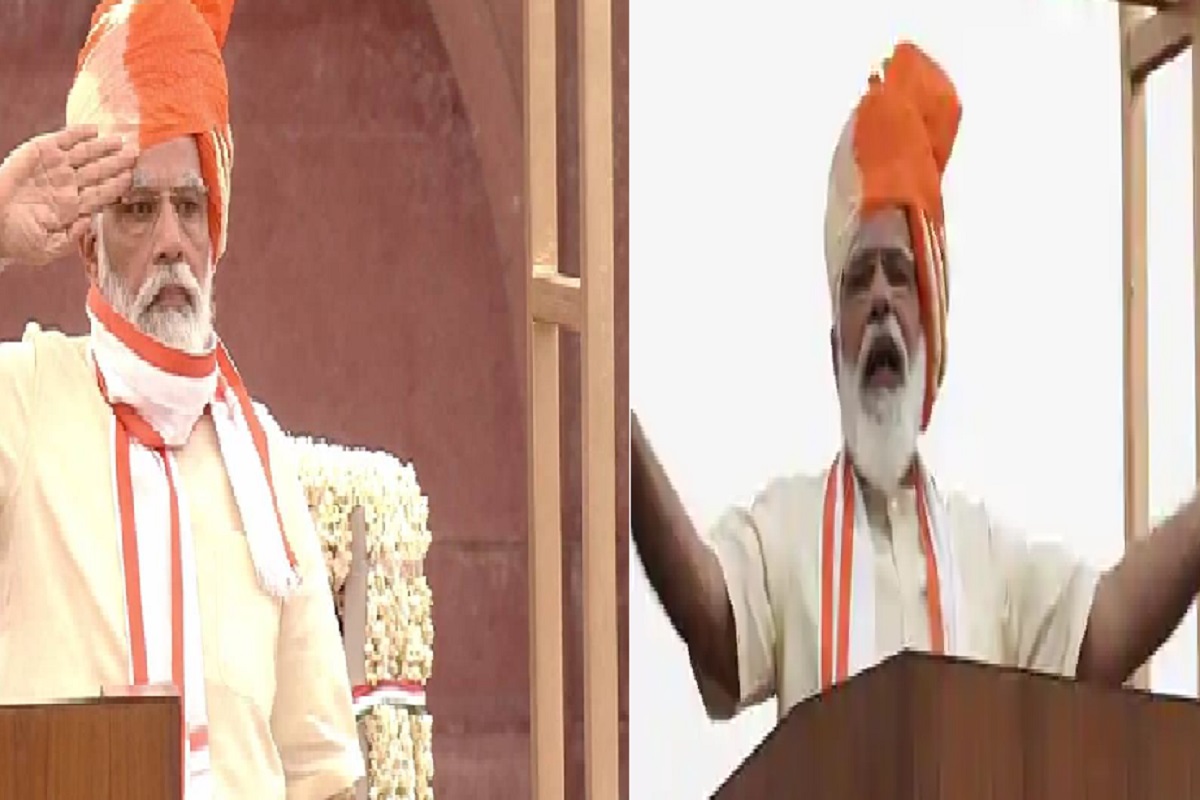 स्वतंत्रता दिवस: लाल किले से प्रधानमंत्री नरेंद्र मोदी की ललकार- हमारे जवान क्या कर सकते हैं यह लद्दाख में दुनिया ने देखा