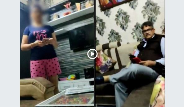 महिला मित्र के साथ कमरे में थे आईपीएस अधिकारी, पत्नी ने रंगे हाथों पकड़ा, वीडियो वायरल