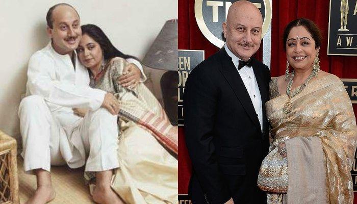 अनुपम खेर को पहले से शादीशुदा किरण से हुआ प्यार फिर हुई शादी