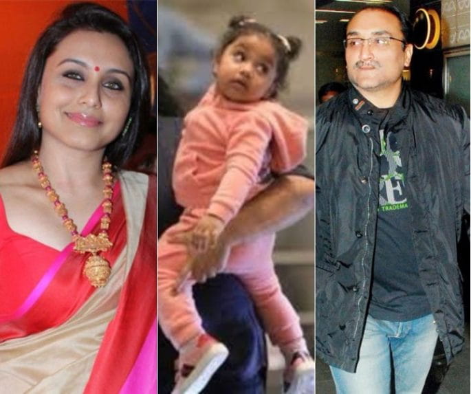 कैमरे के सामने आई रानी मुखर्जी की बेटी, खूबसूरती में तैमूर को भी देती है मात