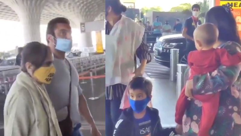 रिया के खुलासे के बाद मुंबई छोड़कर भाग रहा सलमान खान का परिवार, एयरपोर्ट पर हुए स्पॉट