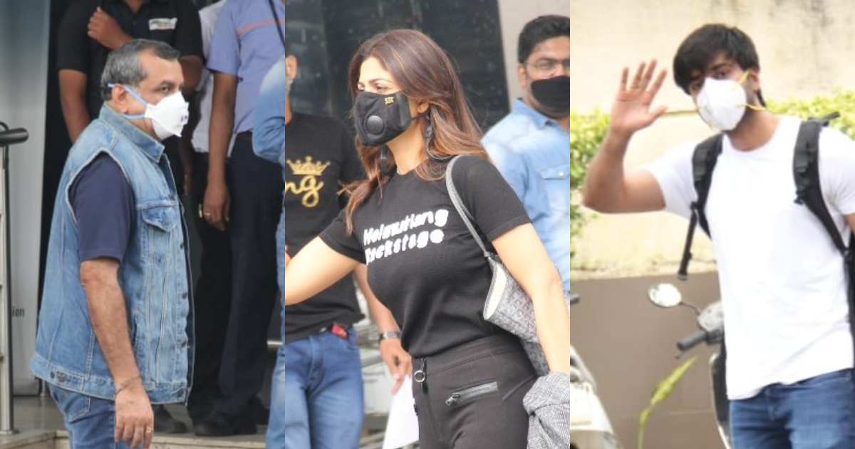 शूटिंग पर लौटी शिल्पा शेट्टी, देखें कैसे हो रहा कोरोना में शूट