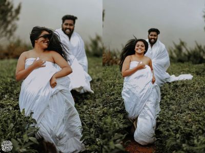 जंगल में रोमांटिक फोटोशूट कराने पर पति-पत्नी हुए ट्रोल, देखें तस्वीरें