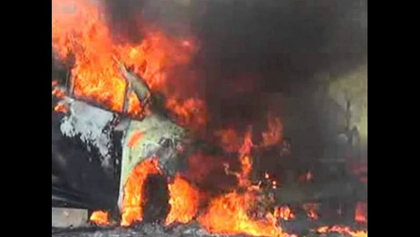 सैनिटीज़र से कार में लगी आग, जिन्दा जले Ncp नेता संजय शिंदे