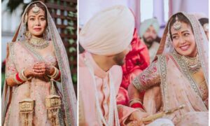 संगीत सेरेमनी में लाल घाघरा पहनकर जमकर नाची नेहा कक्कड़, वीडियो वायरल