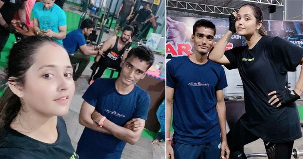 बिना शादी के ही मांग में सिंदूर लगाए जिम में नजर आईं काजल रघवानी, इस एक्टर से चल रहा अफेयर