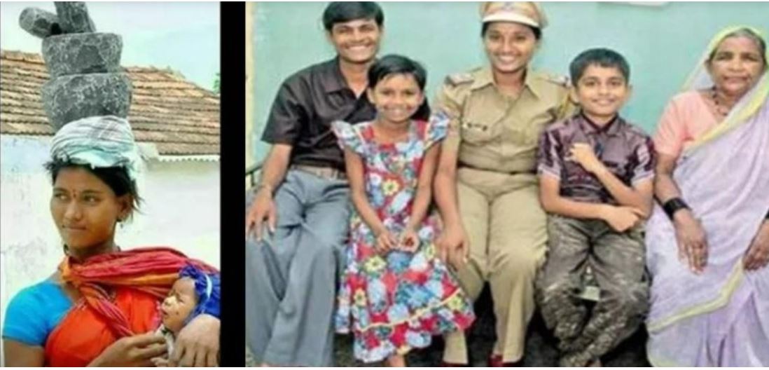 सिलबट्टे बेचने वाली महिला बनी सब-इंस्पेक्टर, Ips ने शेयर की कहानी