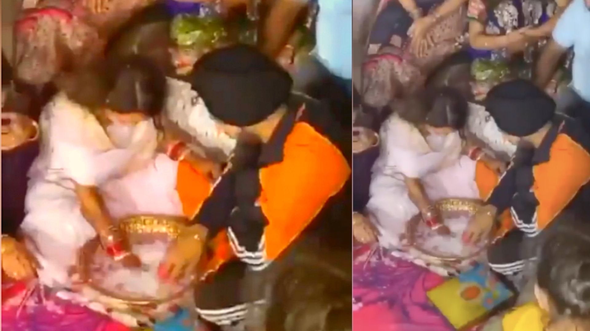 ससुराल में ढ़ोल नगाड़े पर नेहा कक्कड़ ने किया जमकर डांस, वीडियो वायरल
