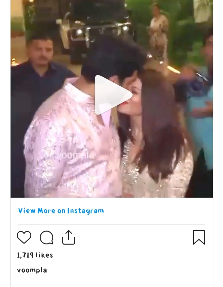 ऐश्वर्या राय के जन्मदिन पर अभिषेक के साथ लिपलॉक का वीडियो हुआ वायरल