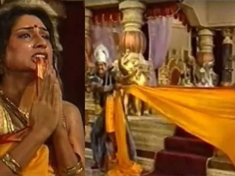 महाभारत का ये सीन शूट करते हुए सच में रोने लगी थी रूपा गांगुली, घंटो बाद हुईं थी चुप