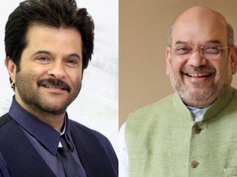 Anil Kapoor And Amit Shah