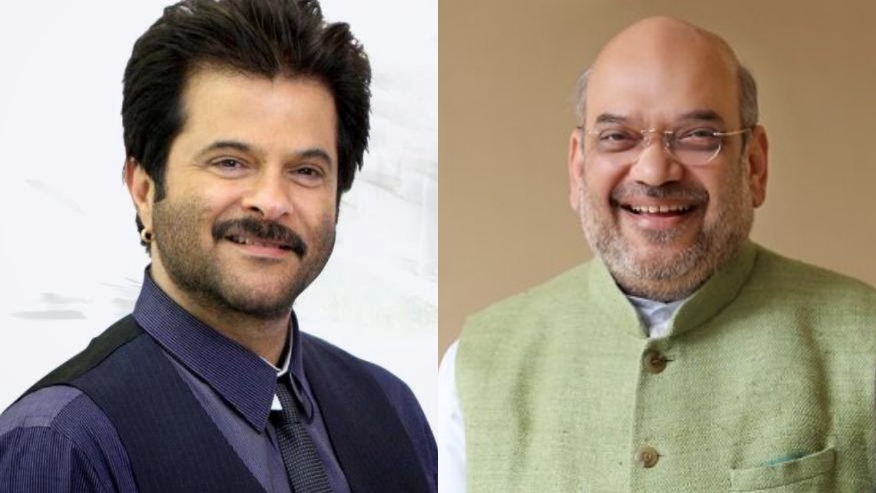 Anil Kapoor And Amit Shah
