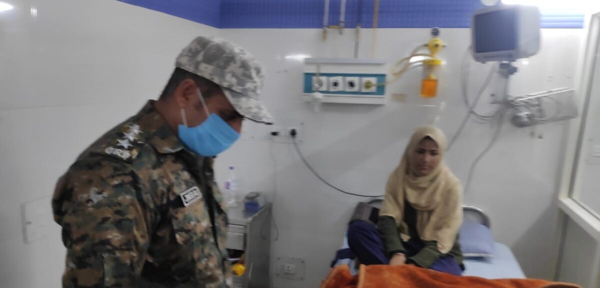 कश्मीर की 19 साल की सईदा को किडनी ट्रांसप्लांट के लिए Crpf के जवानो ने दिया खून