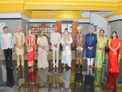 नवविवाहित दंपती को मिला अनोखा उपहार, मिला राष्ट्रपती का आशीर्वाद