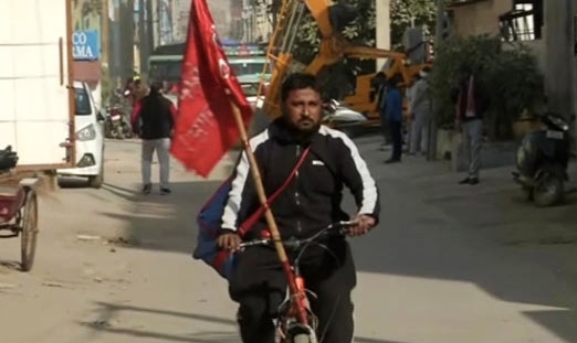 किसानों के समर्थन में इस शिक्षक ने की पंजाब से दिल्ली तक की साइकिल यात्रा