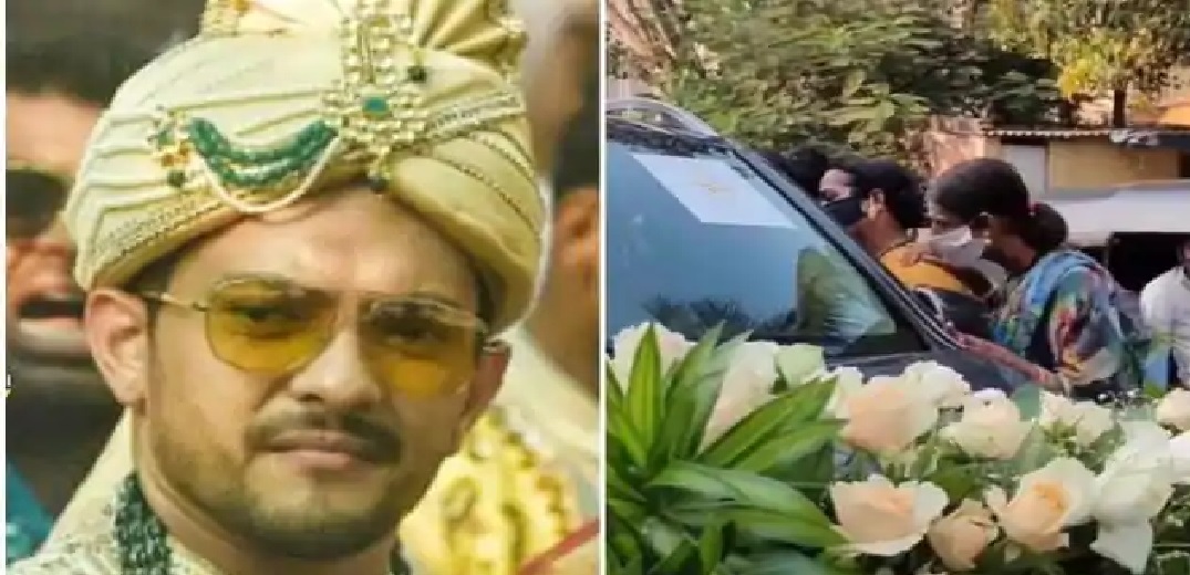 पापा मम्मी संग बारात लेकर झूमते हुए निकले आदित्य नारायण, देखें तस्वीरें