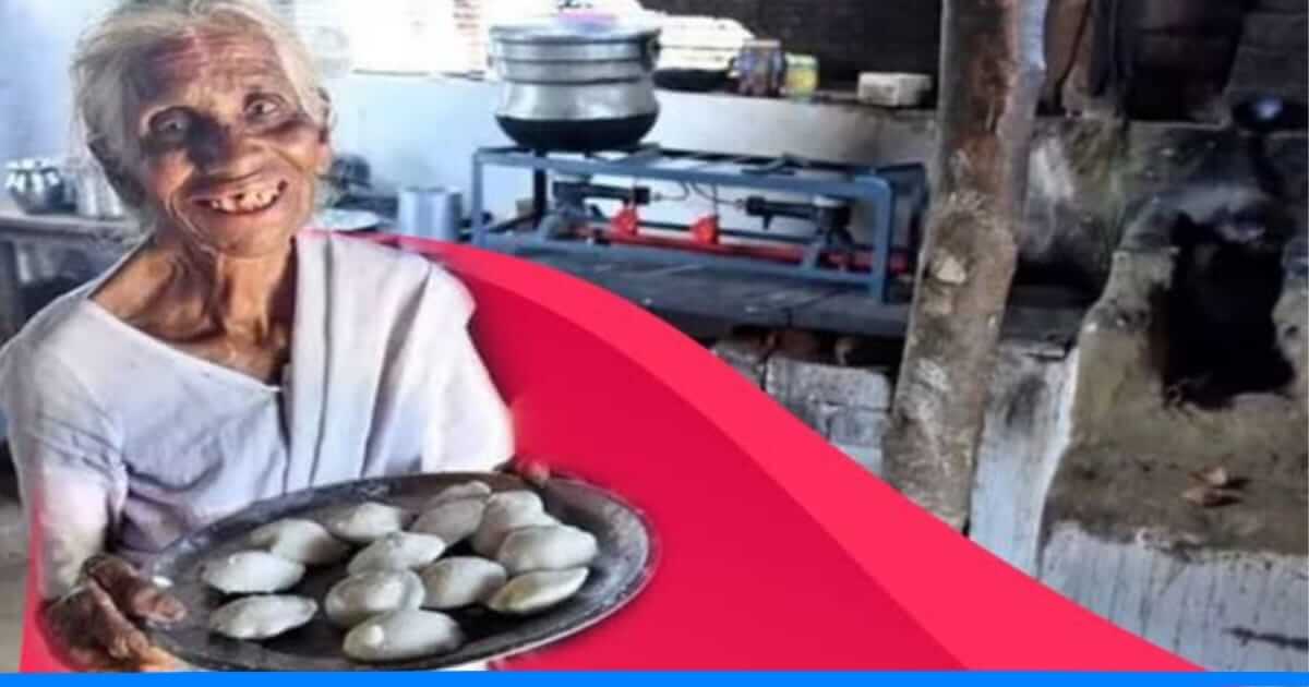 लॉकडाउन के समय भी नही झुकी बूढ़ी अम्मा, आज भी 1 रुपये में खिलाती हैं इडली-सांभर