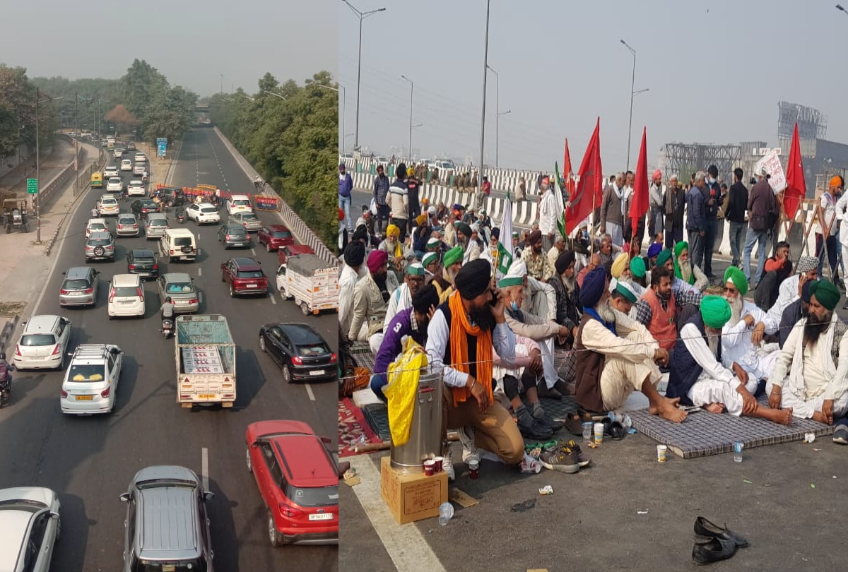 किसान आंदोलन लगातार जारी, नेशनल हाईवे-24 पर ट्रैफिक बंद, जानिए अन्य महत्वपूर्ण जानकारी