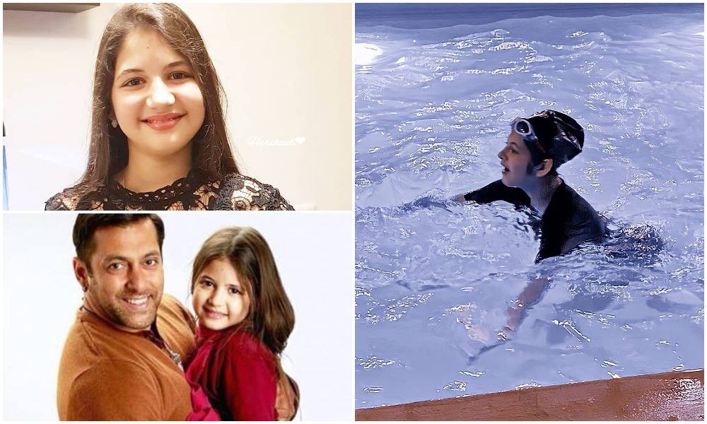 सोशल मीडिया पर छाई बजरंगी भाईजान की मुन्नी, स्विमिंग पूल में उतरते ही फैंस को बनाया दीवाना