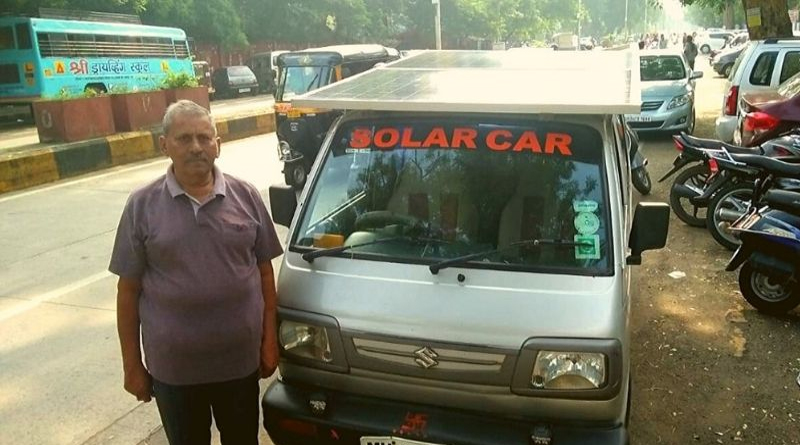 नागपुर के इस शख्स ने वैन को बनाया सोलर वैन, न पेट्रोल का खर्च और न प्रदुषण का खतरा