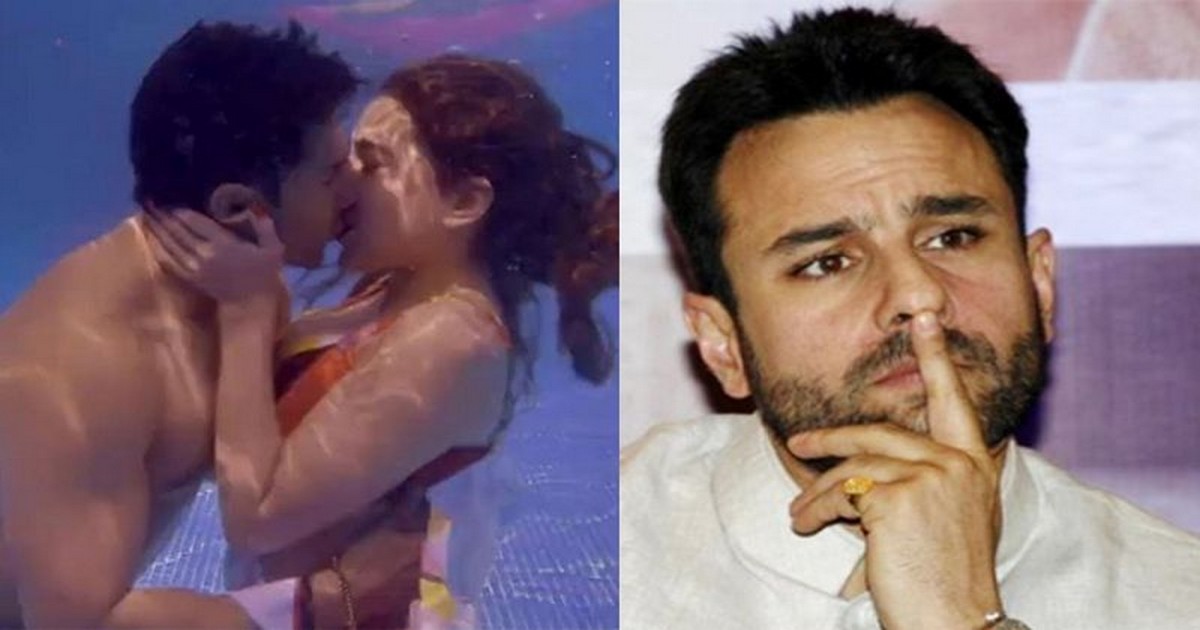 सारा अली खान को पानी के अंदर Kiss करते देख सैफ अली खान ने कह दी ये बड़ी बात