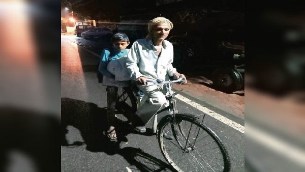 बेटा को देना था दसवी का पेपर, बाप चलाता रहा रात भर साइकिल ,भावुक हुए ये Ipsअधिकारी