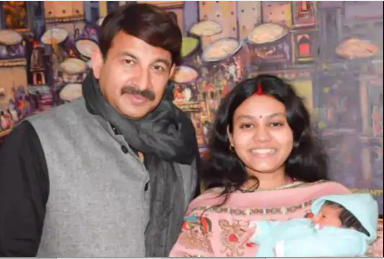 Bjp नेता मनोज तिवारी की छोटी बेटी का हुआ नामकरण, बड़ी बेटी ने रखा यह नाम