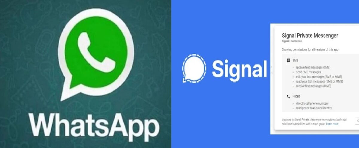 व्हाट्सएप को पीछे कर लोगो के फोन में सिग्नल ऐप ने बनाई अपनी जगह