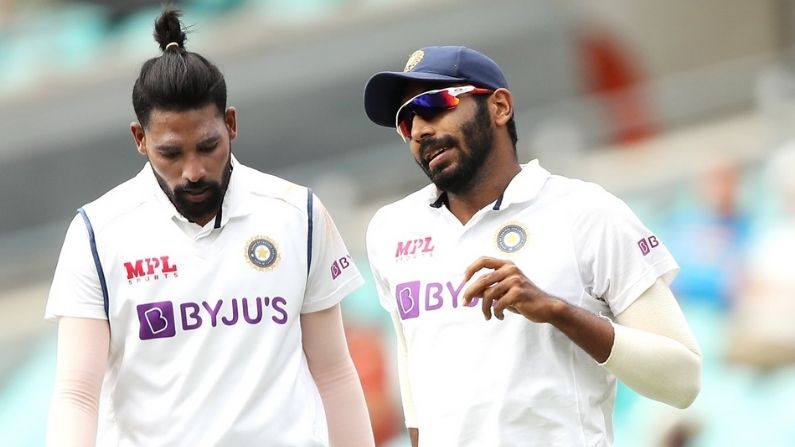 Jasprit Bumrah Mohammed Siraj