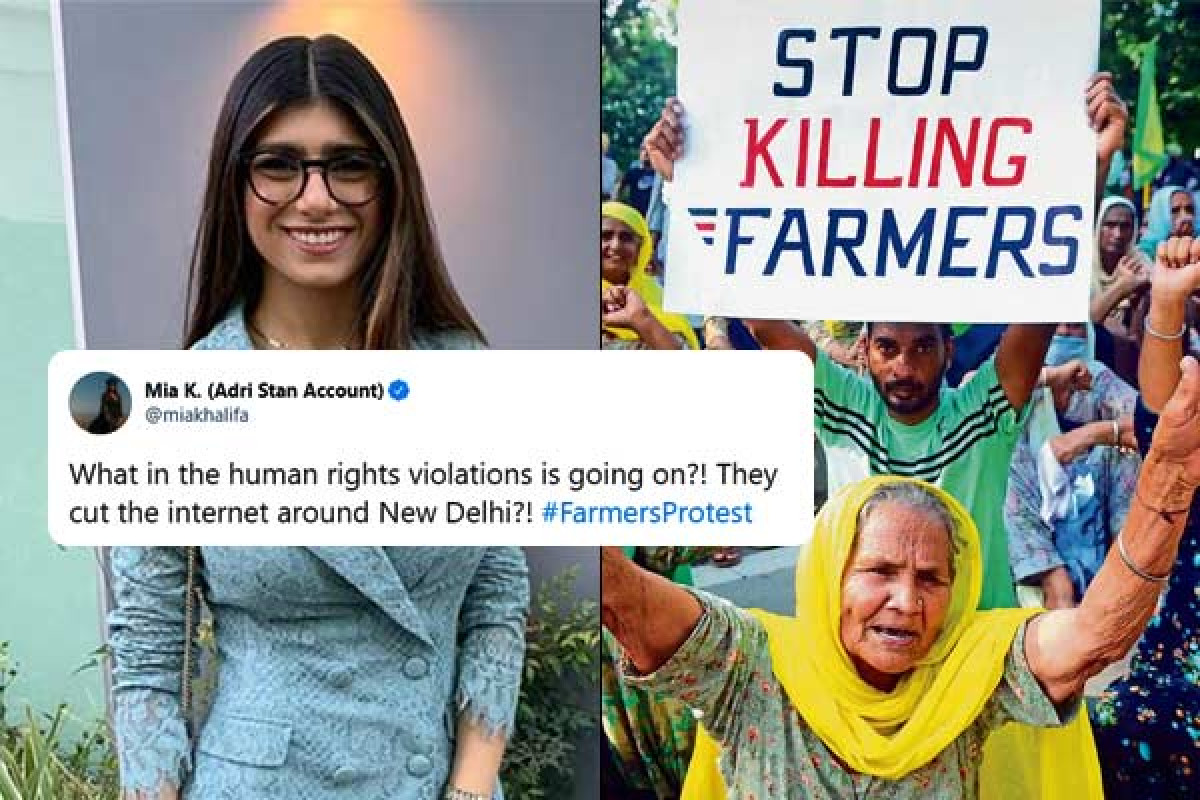 किसान आंदोलन: कंगना रनौत और मिया खलीफा के बीच ट्विटर पर भिड़ंत, एक-दूसरे पर किया पलटवार