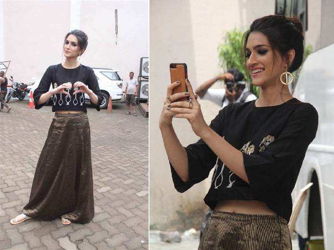 दोस्त के साथ पार्टी करने गयी कृति सेनन ने पहने इतने गंदे कपड़े, इससे अच्छा तो घर का पैजामा....