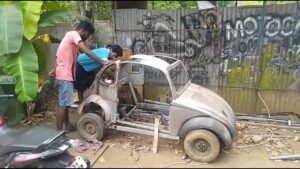 प्रेरणा: नहीं खरीद पाए महंगी कार तो 40 हजार की लागत से खूद ही कर दी Volkswagen तैयार