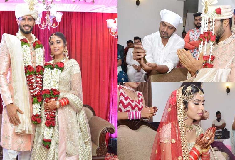 भारतीय आलराउंडर शिवम दुबे ने गर्लफ्रेंड अंजुम खान के साथ किया निकाह, देखें तस्वीरें