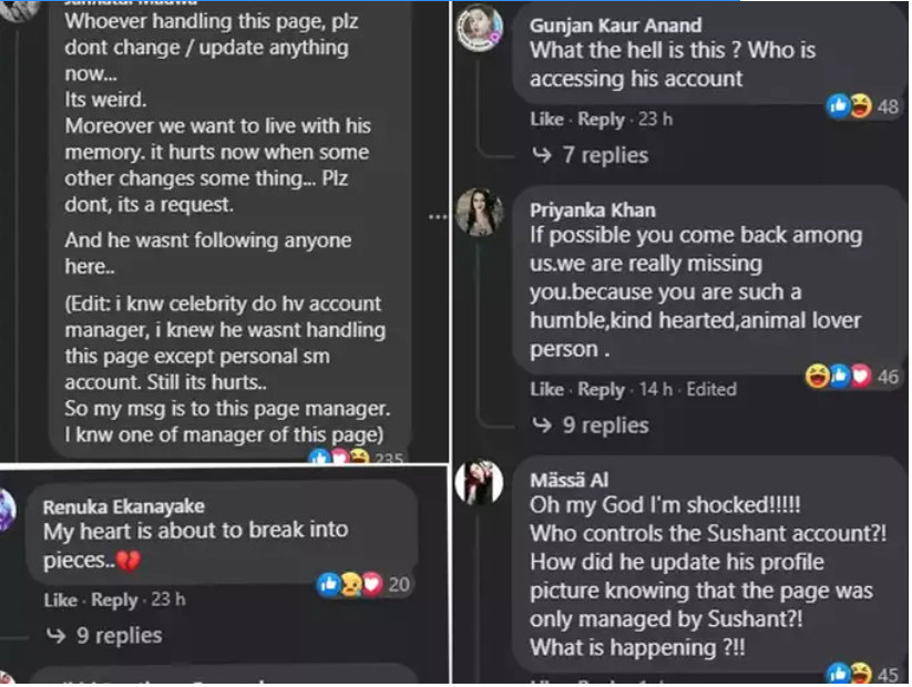 सुशांत सिंह राजपूत के फेसबुक अकाउंट का प्रोफाइल फोटो बदला, फैन्स परेशान पूछ रहे ये सवाल