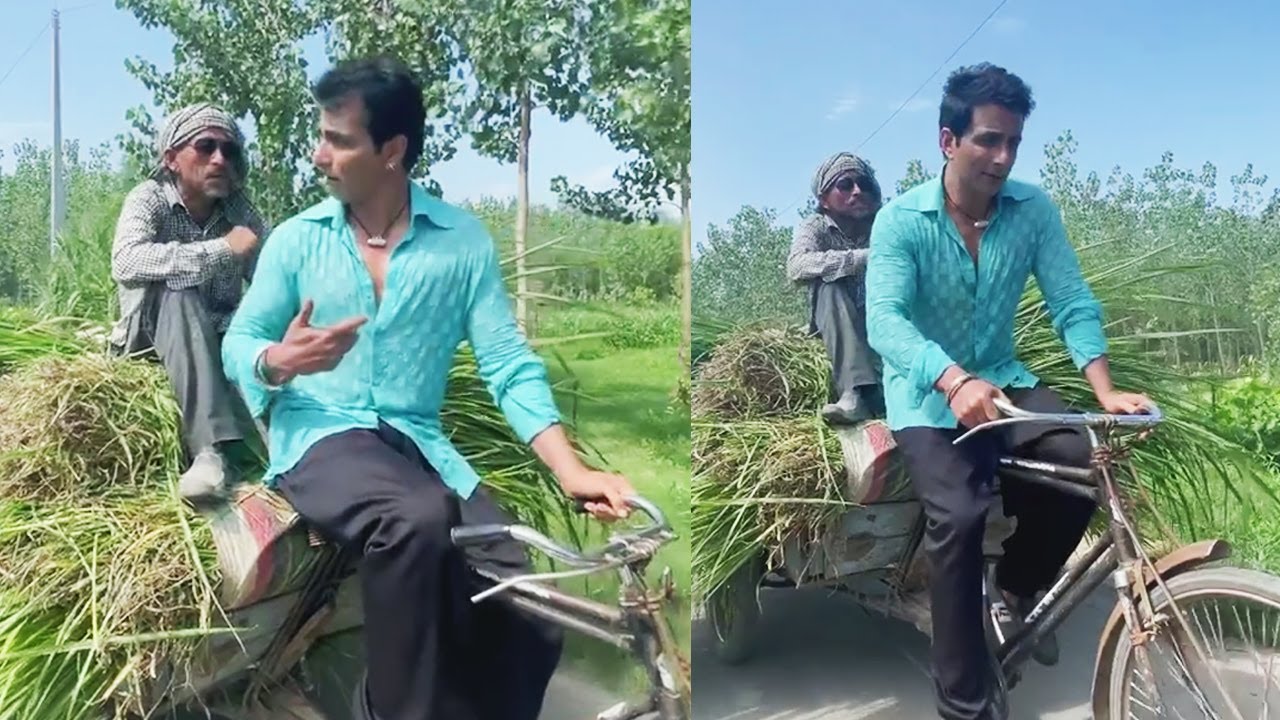 सोनू सूद ने दूधवाले को पीछे बैठाकर चलाया रिक्शा, मेहनत के बदले मांगा डिस्काउंट तो मिला मजेदार जवाब