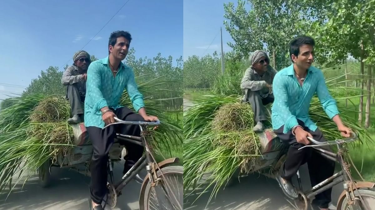 सोनू सूद ने दूधवाले को पीछे बैठाकर चलाया रिक्शा, मेहनत के बदले मांगा डिस्काउंट तो मिला मजेदार जवाब