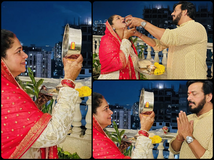 Ravi Kishan : रवि किशन ने पत्नी के साथ मनाया करवाचौथ, इस वजह से वायरल हो रही तस्वीर