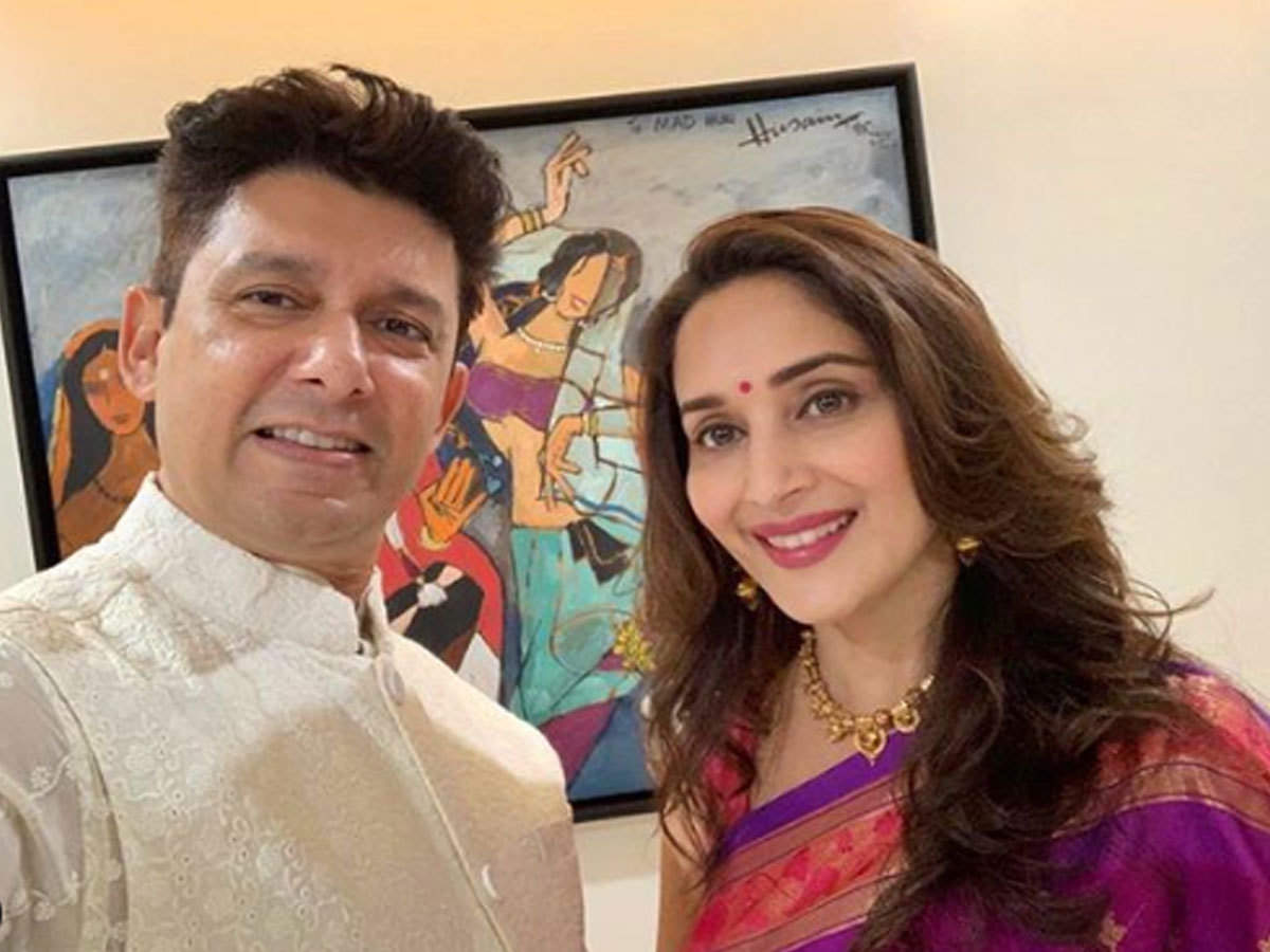 पति श्रीराम नेने ने माधुरी के साथ शेयर की थ्रोबैक पिक्चर, एक्ट्रेस को पहचानना हुआ मुश्किल